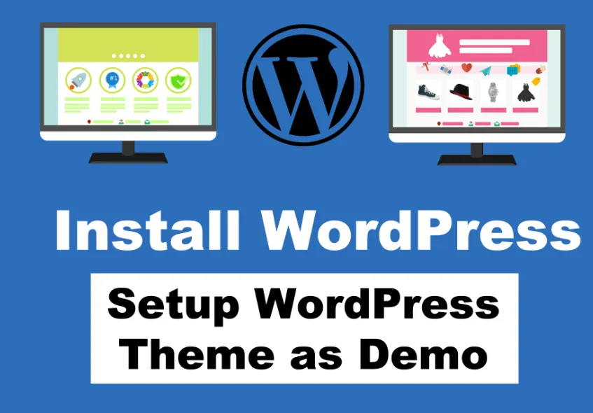 I will install wordpress and setup theme as demo in 24 hrs