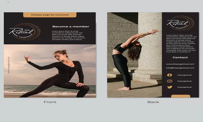 .I will do unique natural yoga beauty tree care logo for you