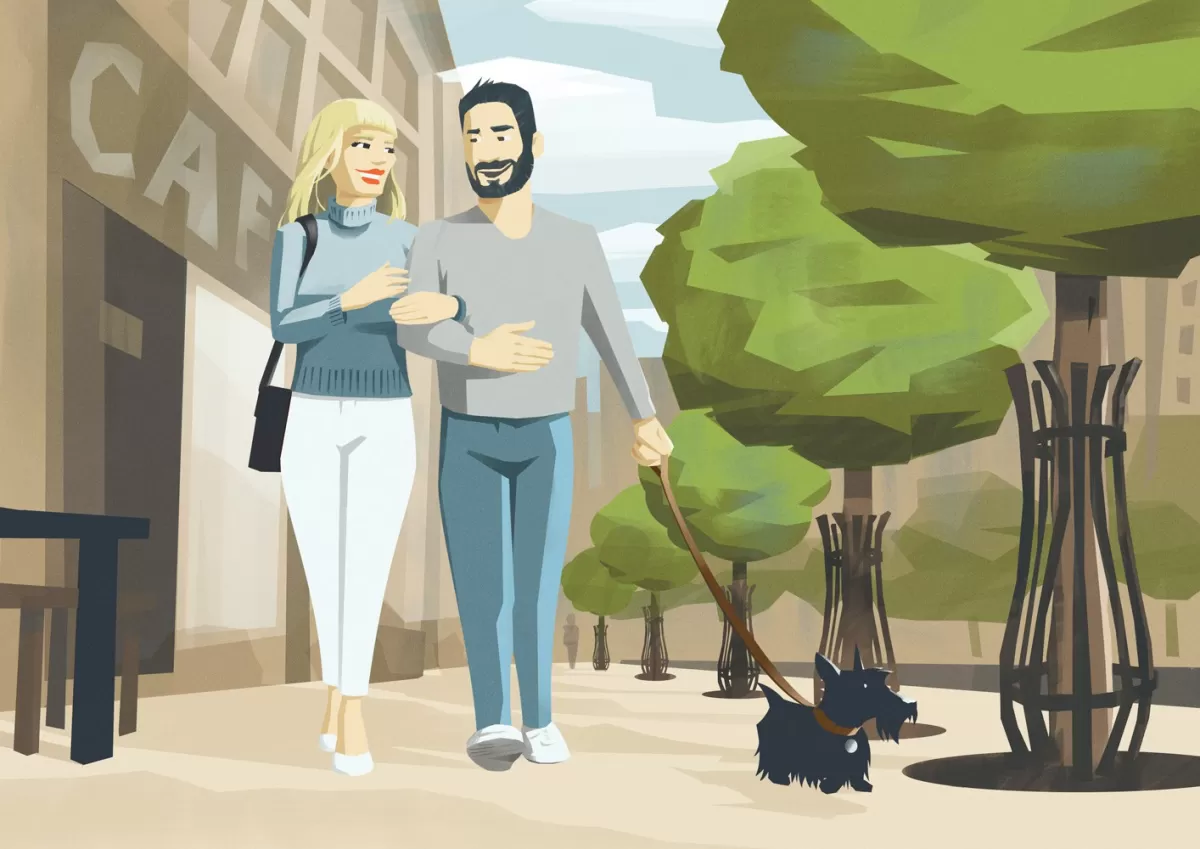 I will caricature couple in wedding themed