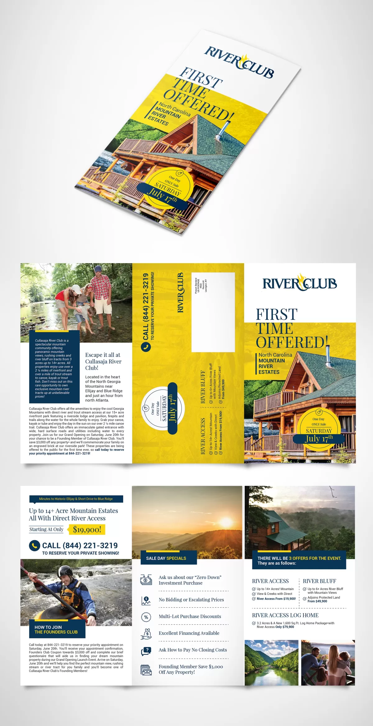 I will make professional minimal flyer design for  5 $