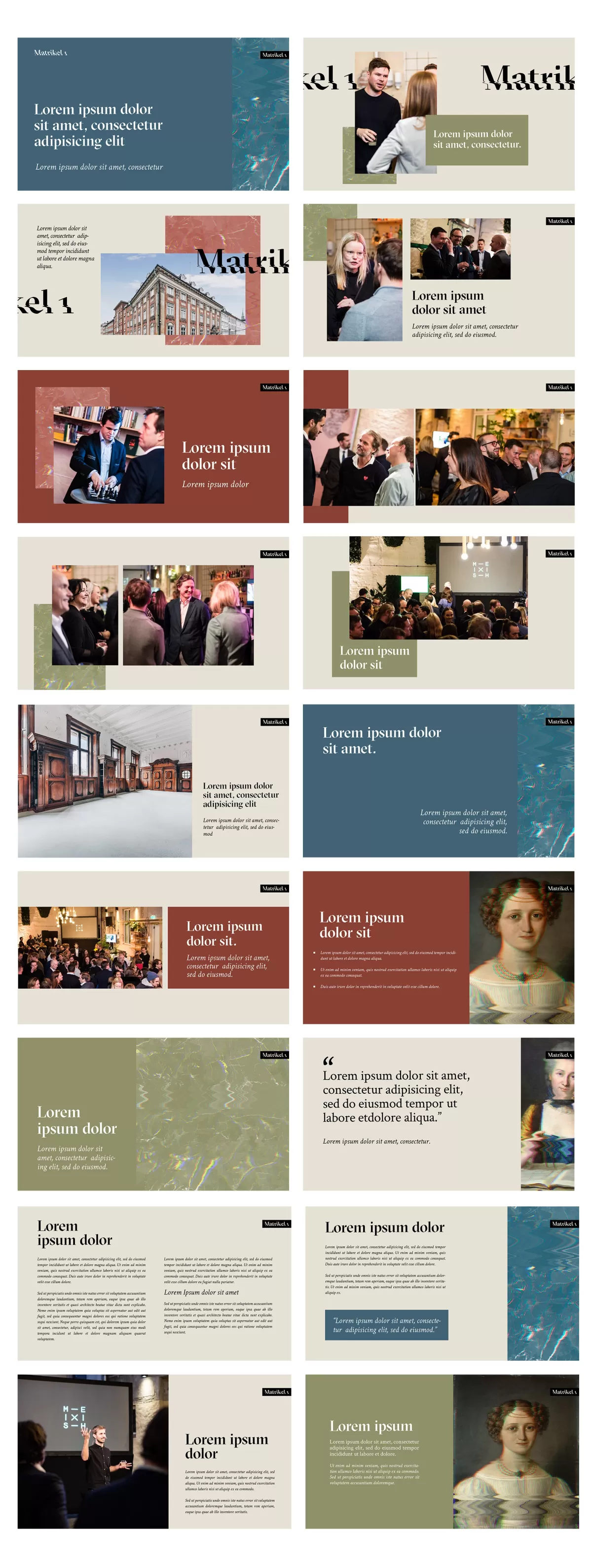 I will create branded powerpoint presentation for you