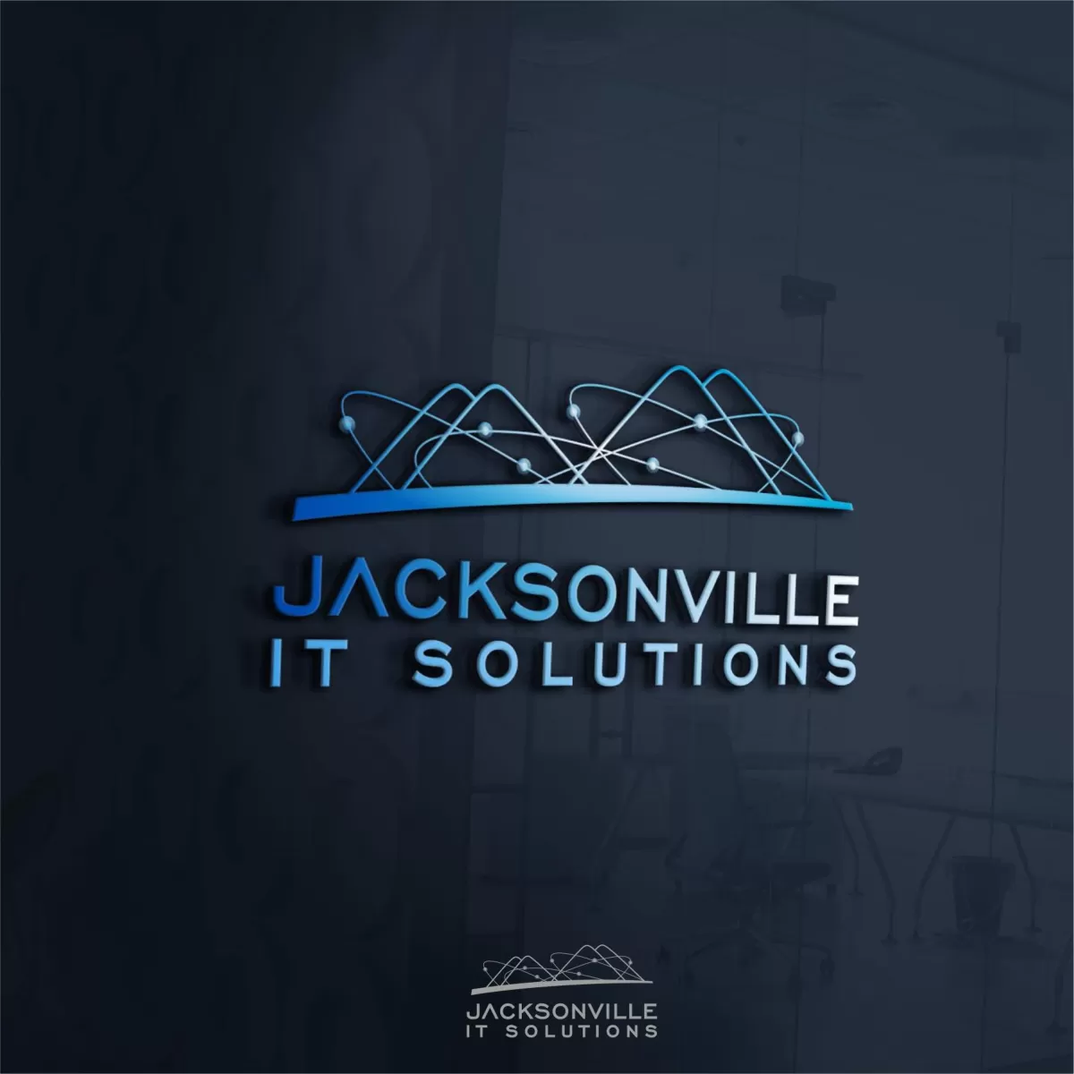 I will make creative high tech, crypto security and technology logo