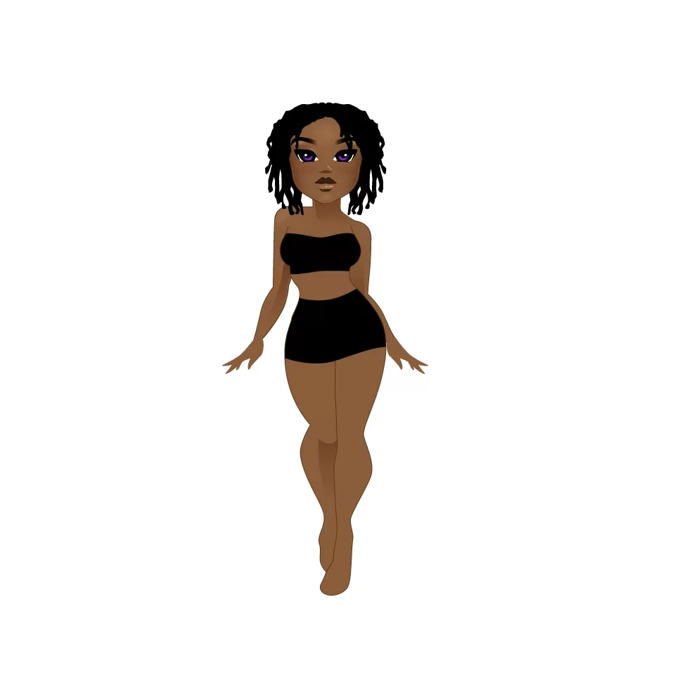 I will make an unique feminine beauty cartoon logo design