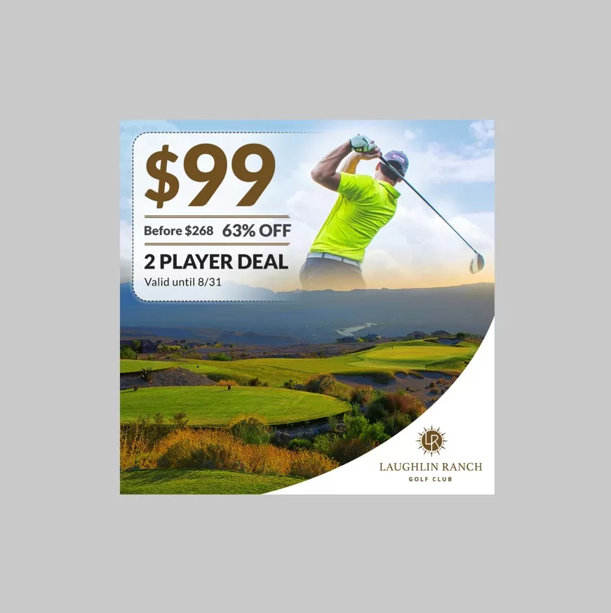 I will design sports clever golf logo with unlimited revisions
