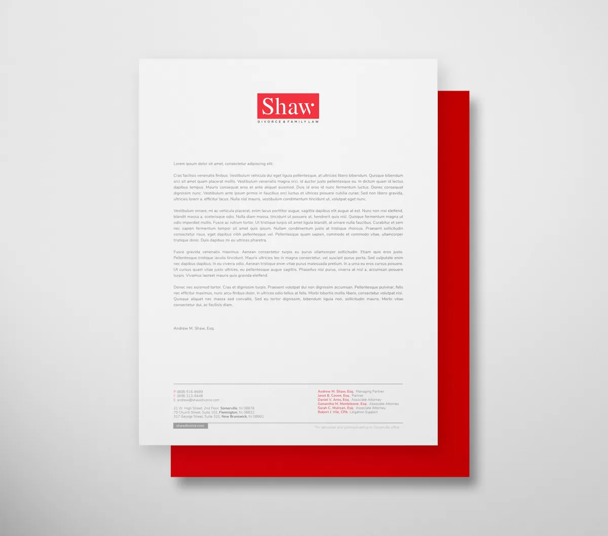 I will design professional letterhead and stationery items