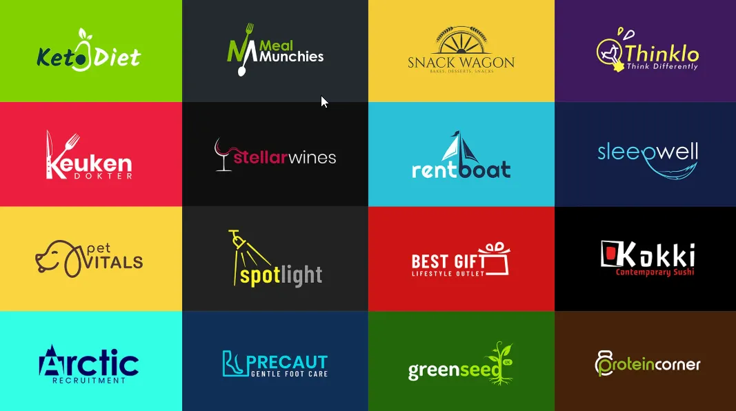 I will create modern minimalist business logo for your company or brand