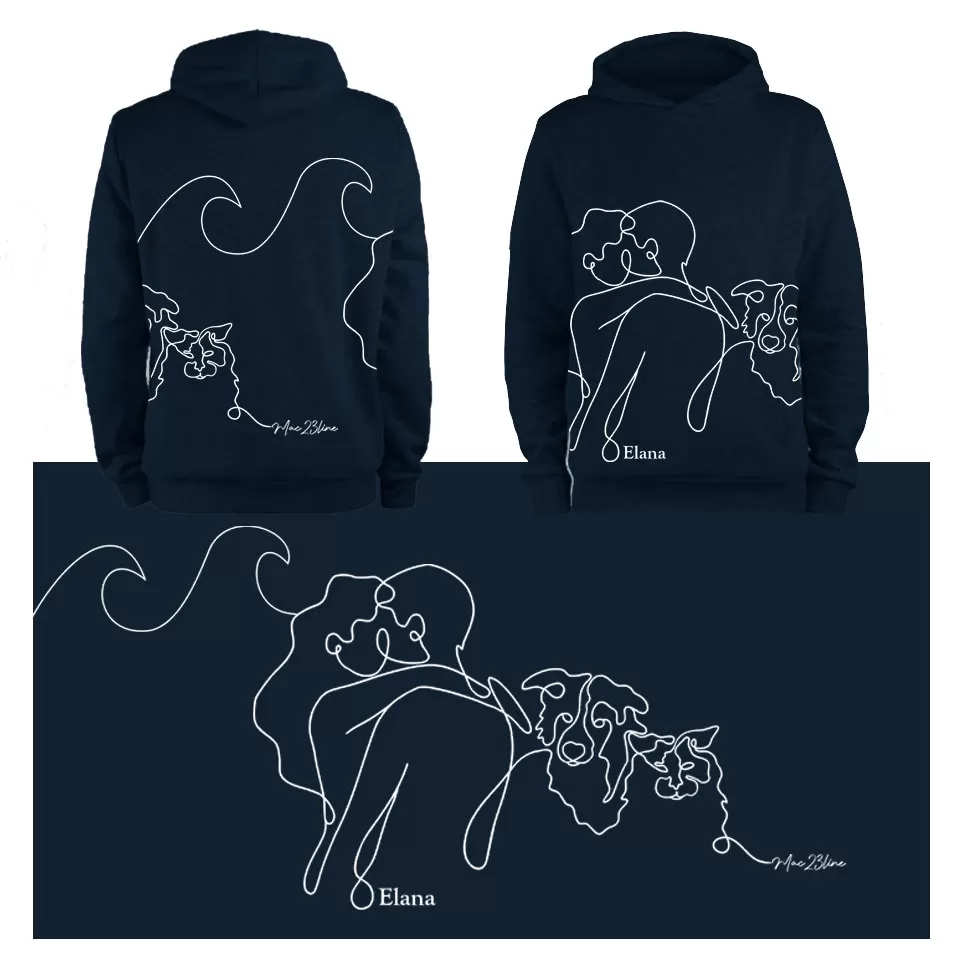 I will design a custom clothing tshirt logo