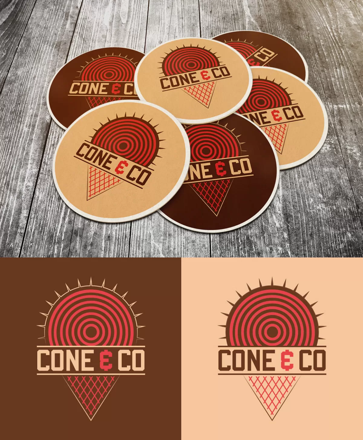 I will design high quality ice cream shop logo with satisfaction guaranteed