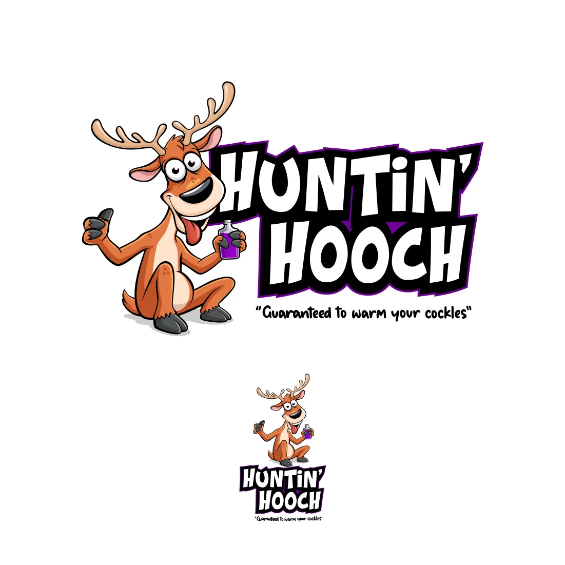 I will design unique hand drawn cartoon logo for your company