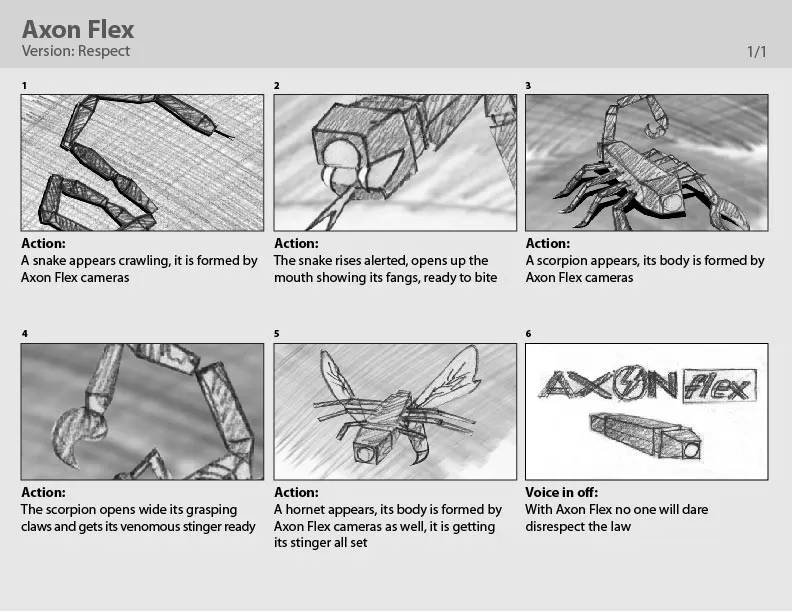 I will create storyboards for your film or your project
