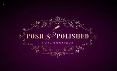 .I will make watercolor fenimine nails salon logo