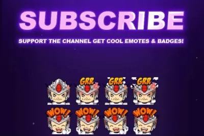 I will create animated emotes GIF, bit, cheer emotes for kick, twitch