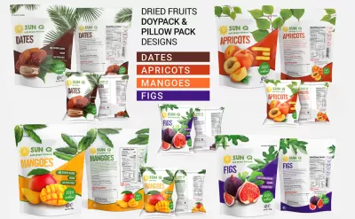 I will design label, pouch or box packaging with all files in 1 day