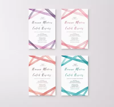 I will design invitation card for your guest