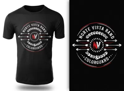I will do badge,retro vintage logo design and t shirt