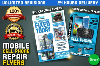 I will create your mobile and computer repair website