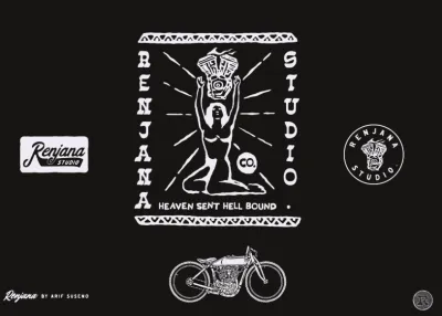 I will create vintage retro hand drawn logo