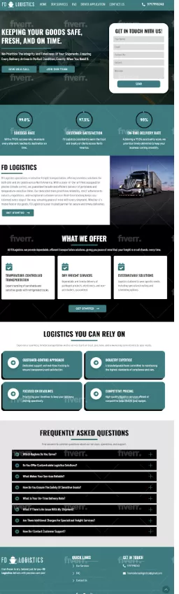 i will create responsive and modern wordpress website design or blog website,