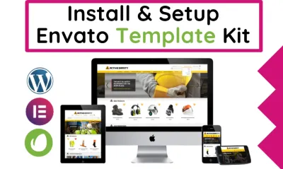 I will import, install elementor kits or setup wordpress themes website like demo