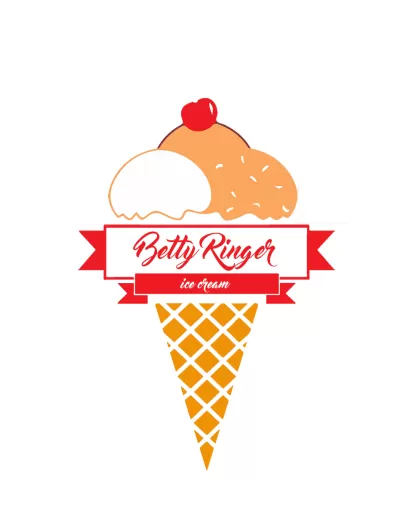 I will unique ice cream logo design with my creative thinking