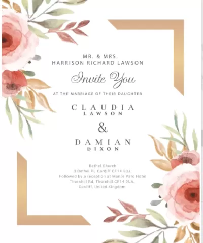 I will design an animated video digital invitation
