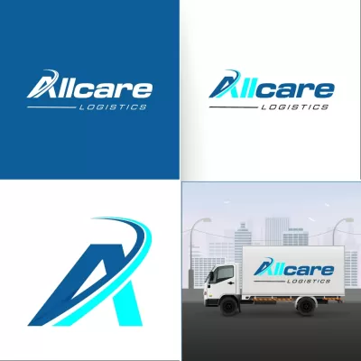I will make unique transport logistic trucking logo