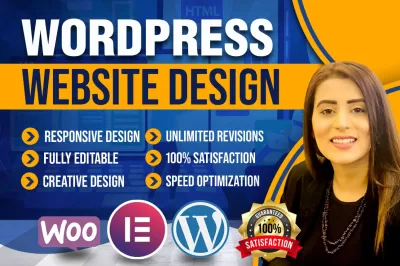 I will build wordpress website, create blog website or design, redesign wordpress site