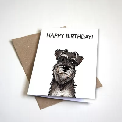 I will design an illustrated greeting card, postcard, or invitation