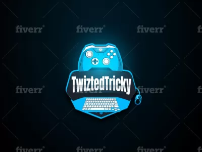 I will design unique and attractive gaming logo design concepts fantastic