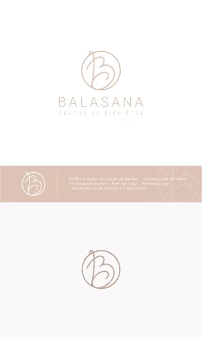 I will design fashion spa yoga health wellness logo
