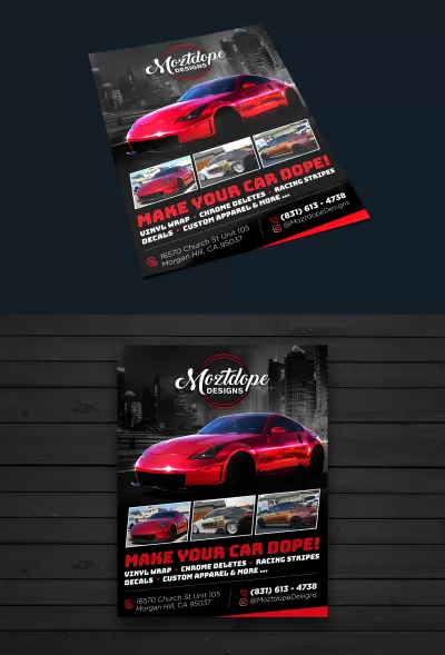 I will do event, party, church and creative flyer design