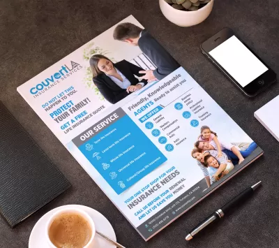 I will design professional business poster design for 5 $ 