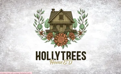 I will create best hand drawn logo with vintage illustration