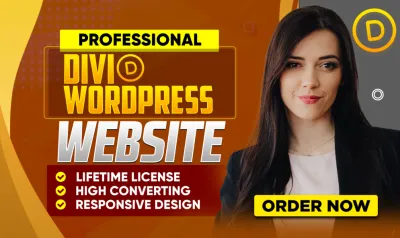 I will fix divi issues or design wordpress website with divi theme