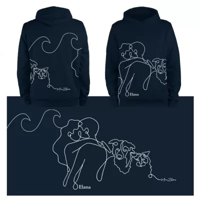 I will design a custom clothing tshirt logo