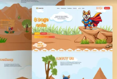 I will design 7 figure anime manga streaming website anime pod cosplay landing page