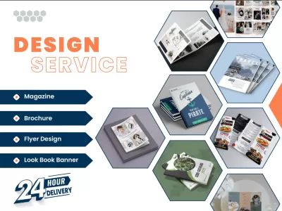 I will create brochure design, product booklet, and catalog design