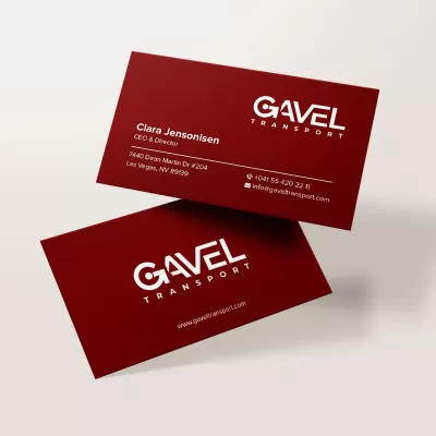 I will do minimal and elegant business card design