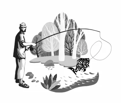 I will draw custom hand drawn vintage logo with in few time
