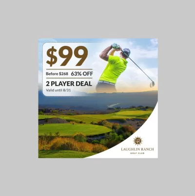 I will design sports clever golf logo with unlimited revisions