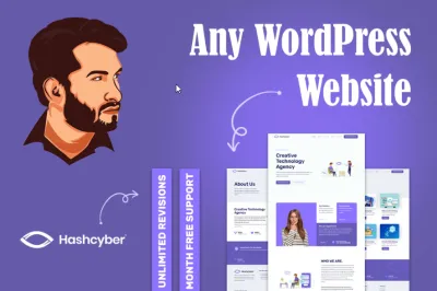 I will do responsive design and fix header, footer, mega menu for wordpress website