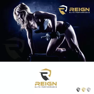 I will do sports gym and fitness minimalist clothing brand logo design