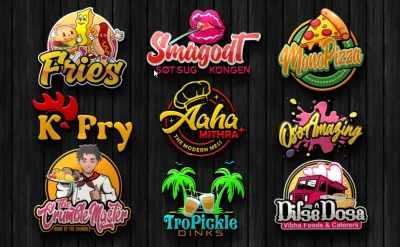 I will design restaurant, pizza, bbq, food logo, food truck and menu design