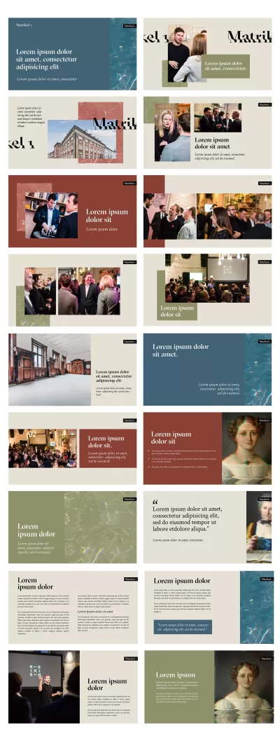 I will create branded powerpoint presentation for you