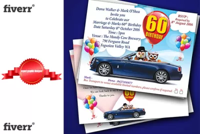 I will design wonderful wedding invitation card