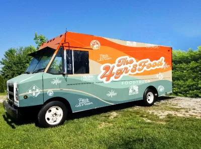 I will make a perfect and unique food truck logo design