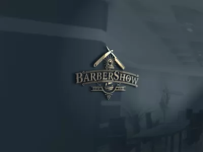 I will make outstanding barber shop logo design for 5 $ 