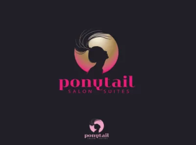 .I will make watercolor fenimine nails salon logo