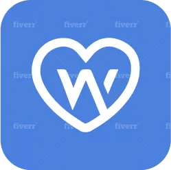 I will draw a high quality dating logo design with satisfaction guaranteed