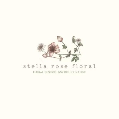 I will design unique and modern floral logo with my best skill 